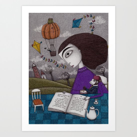 November Stories Art Print