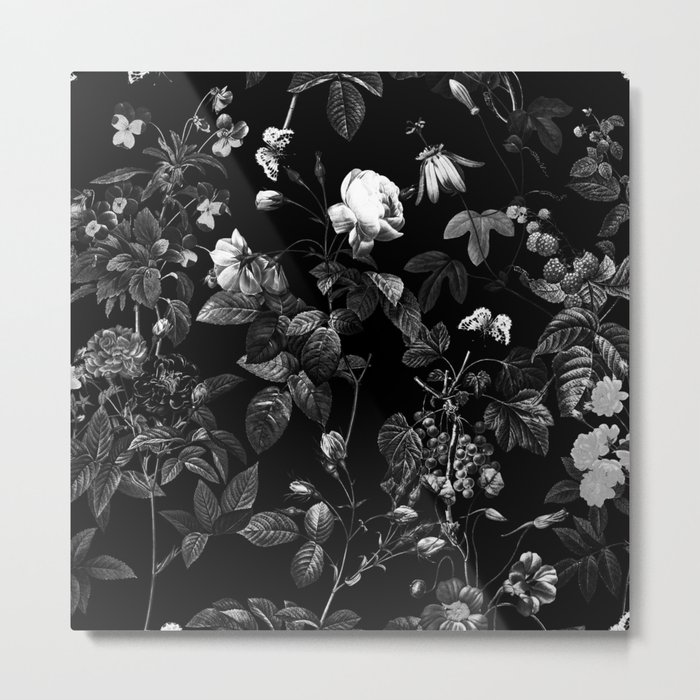 DARK FLOWER Metal Print