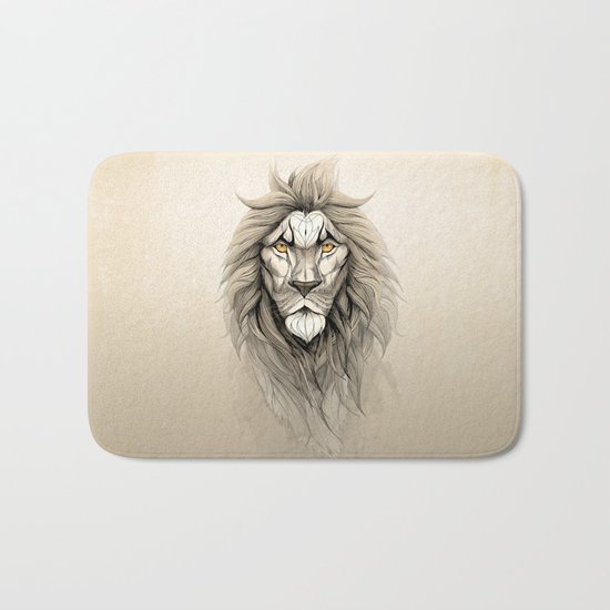 The Lion Bath Mat