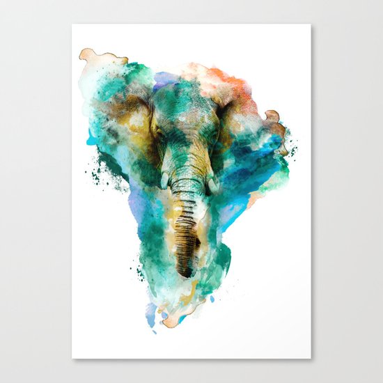 Elephant Canvas Print