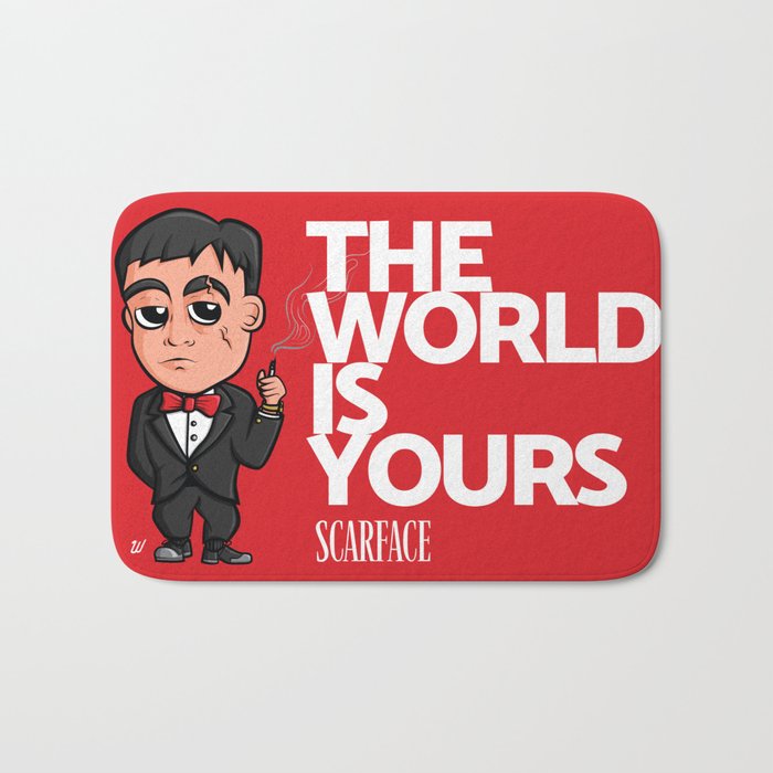Scarface The World Is Yours Bath Mat