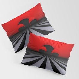 redwhiteblack -01- Pillow Sham