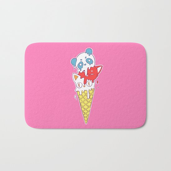 Ice Cream Bath Mat