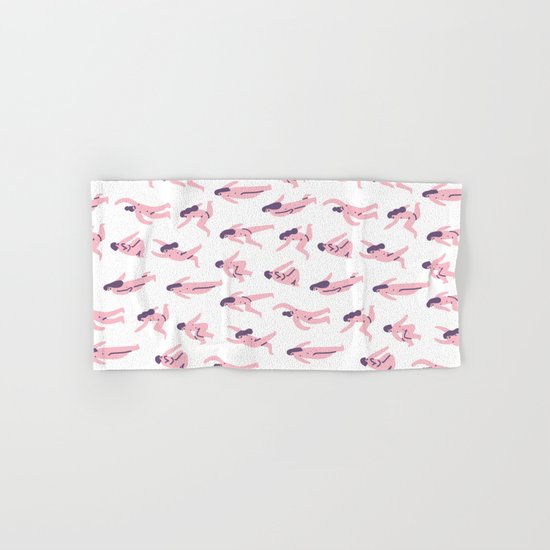 Nude Girls Hand & Bath Towel