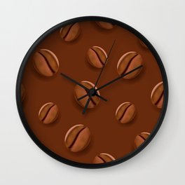 Food 4 - Coffee Wall Clock