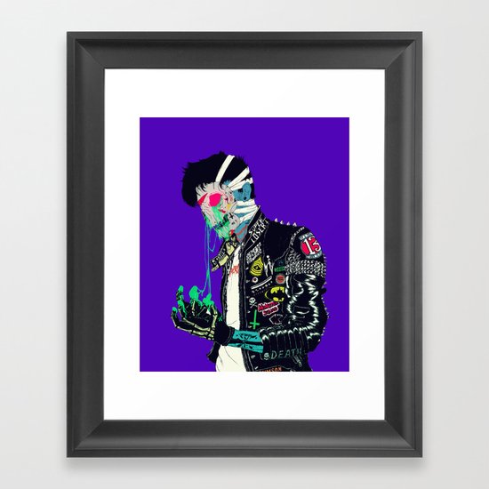 Slime Framed Art Print