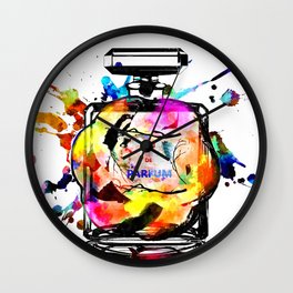 Parfum Rainbow Wall Clock