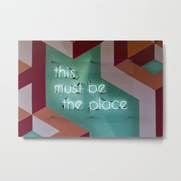 Right Here Metal Print