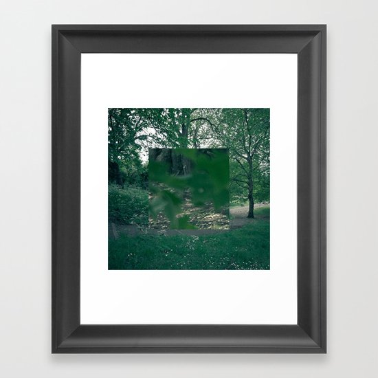 Fokus Objekt Abstand n°1 Framed Art Print