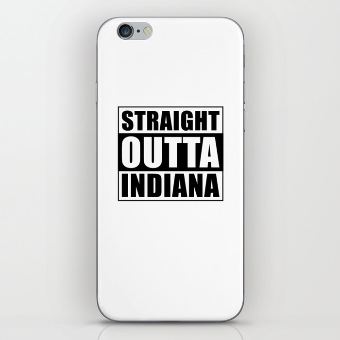 Straight Outta Indiana iPhone Skin