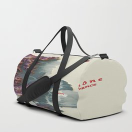 Lyon map in 3D Duffle Bag