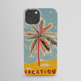 VACATION PALM TREE iPhone Case
