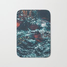 Molton | Musical Crime Productions | River Photography Bath Mat | Riverscape, Riverphotography, River, Nature, Water, Riverwater, Close Up, Digital Manipulation, Digital, Waterphotography 