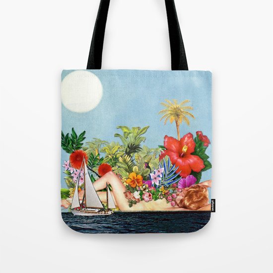 Siren Island Tote Bag