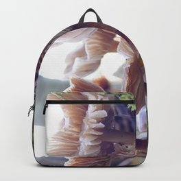 Mushroom gills Backpack | Moss, Photo, Underbrush, Woods, Mushrooms, Nature, Forest 
