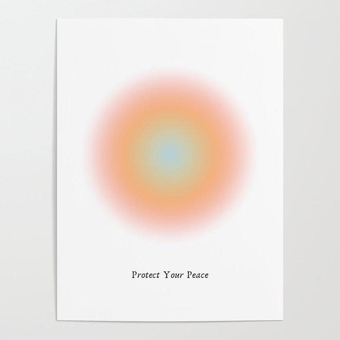 protect your peace Poster