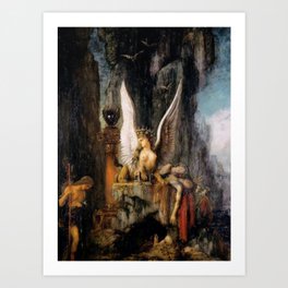 The Sphinx - Gustave Moreau Art Print