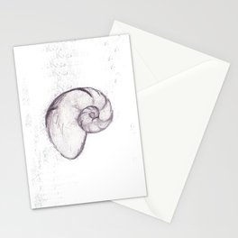 Nautilus Sketch Stationery Cards