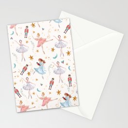 Christmas ballet Stationery Card