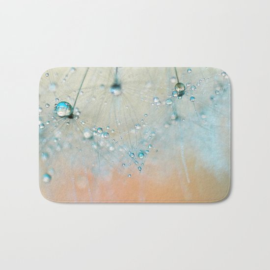 dandelion blue III Bath Mat