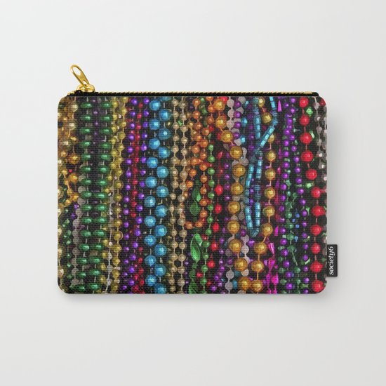 Mardi gras beads Carry-All Pouch