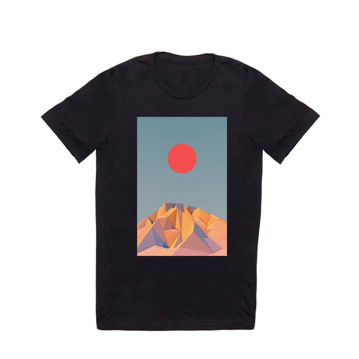 Sun on Mountain T Shirt