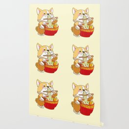 Corgi Wallpaper For Any Decor Style Society6