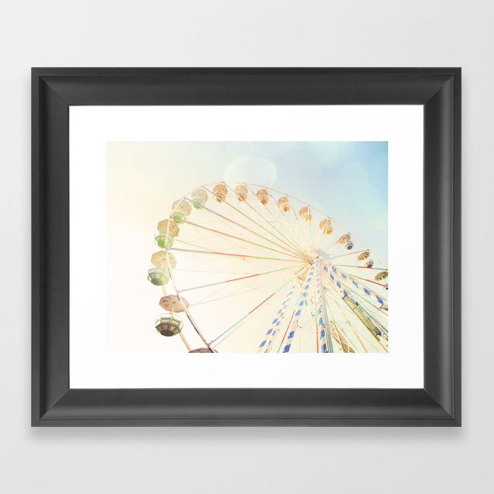 Ferris Wheel Framed Art Print