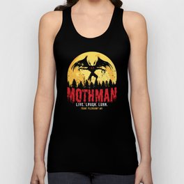 Mothman Vintage Cryptid Point Pleasant Gift Tank Top