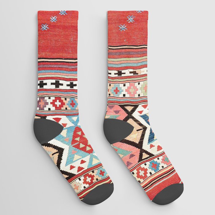 Fethiye Southwest Anatolian Camel Cover Print Socks