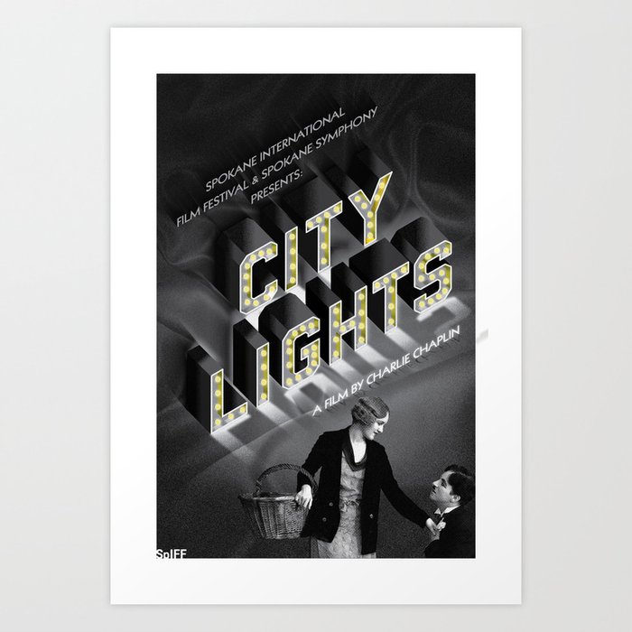 City Lights (SpIFF) Art Print