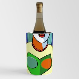 Woman With A Kindle Wine Chiller