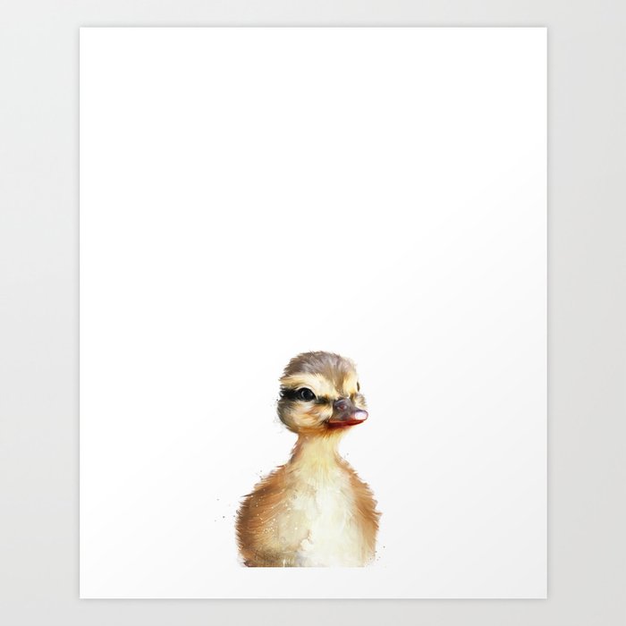 Little Duck Art Print
