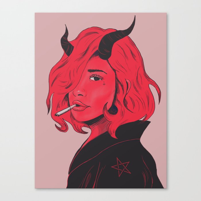 She Devil Canvas Print