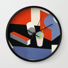 Patrick Henry Bruce Cubism Painting Wall Clock
