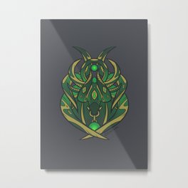 Elder Sign - Taurus Metal Print | Zodiac, Taurus, Ox, Graphicdesign, Digital, Earth, Bull, Lovecraftian 