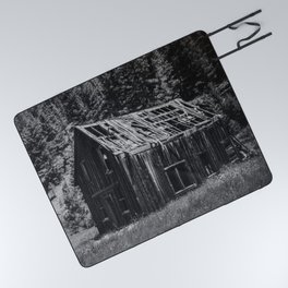 Ghost Town Cabin I Picnic Blanket