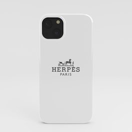 HERPES x GR3Y iPhone Case