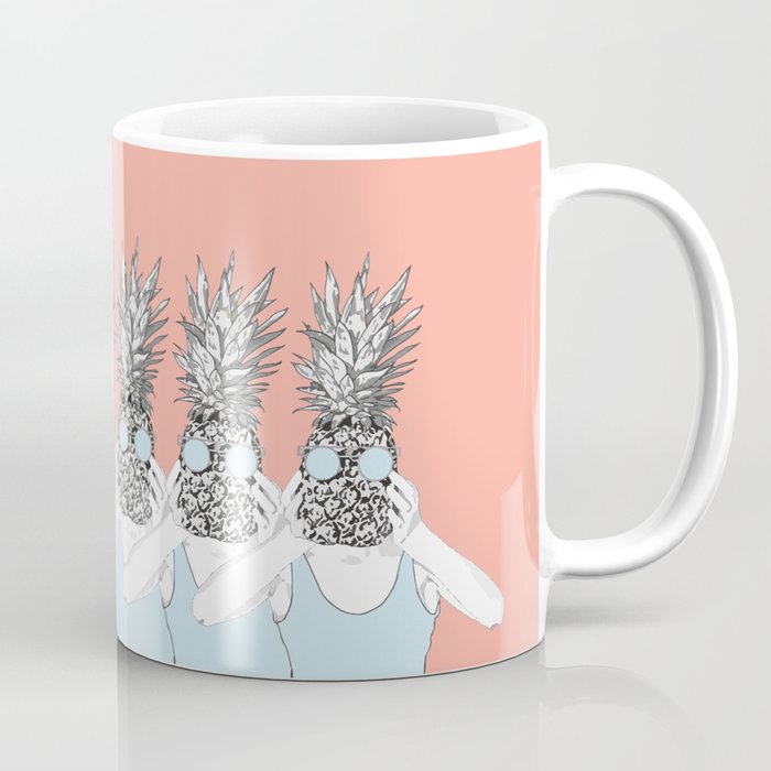 Pinapple Head Coffee Mug