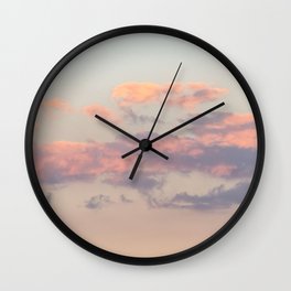 conversations · clouds Wall Clock