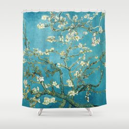 Almond Blossoms by Vincent van Gogh Shower Curtain
