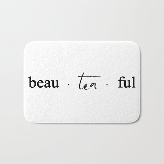 Beau.tea.ful Bath Mat