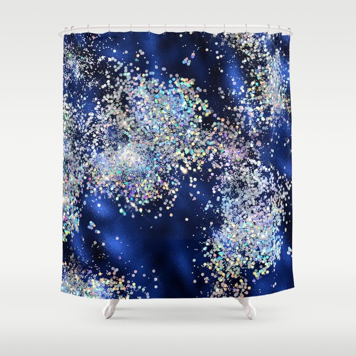 Beautiful Frosting Pattern Design Shower Curtain