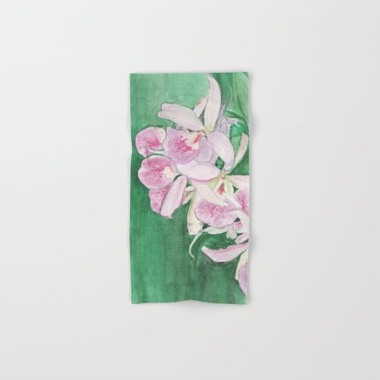 Orchid Cascade Hand & Bath Towel