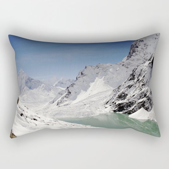 Mountain Paradise Rectangular Pillow
