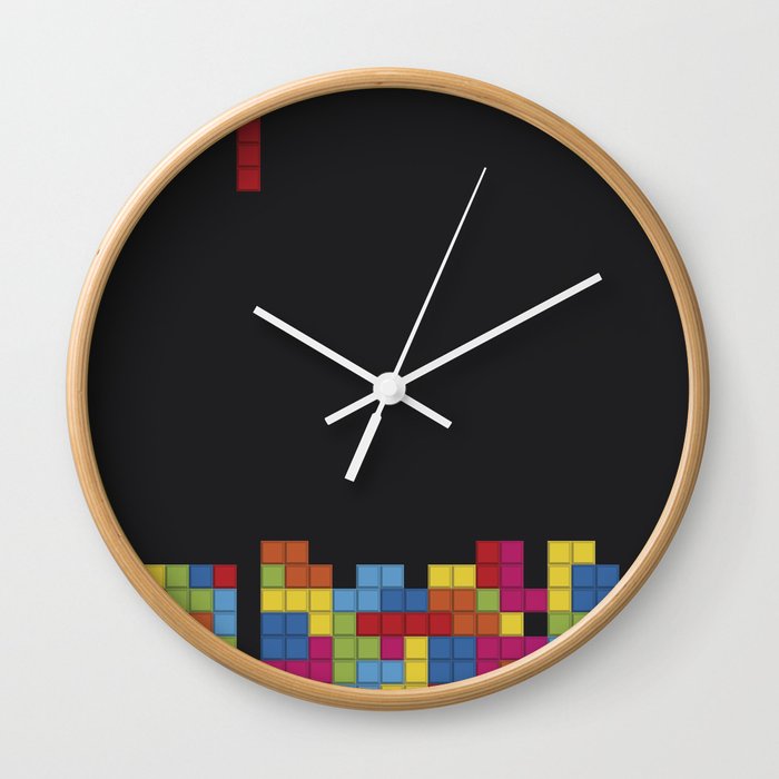 Tetris Wall Clock