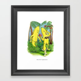 Second Banana Framed Art Print