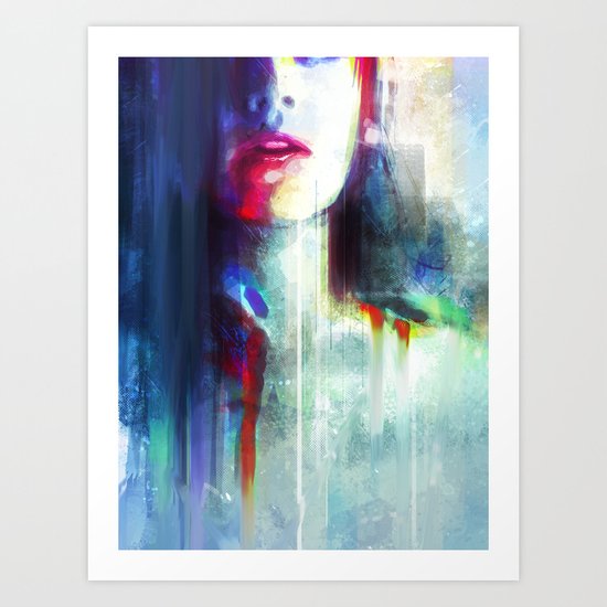 Bitten Art Print