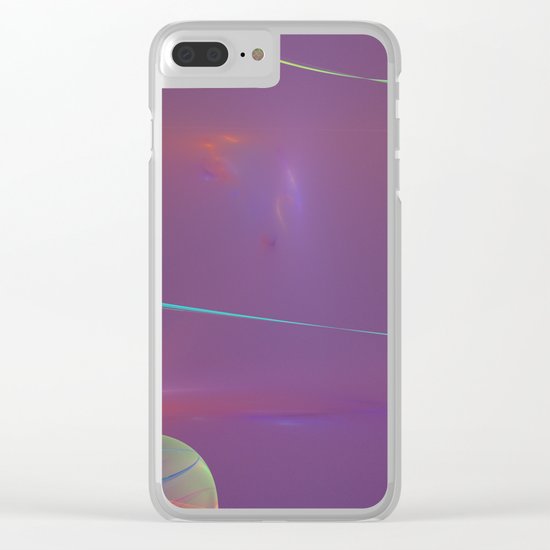 Galaxie Clear iPhone Case