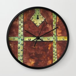 Pirate's Treasure Chest Wall Clock